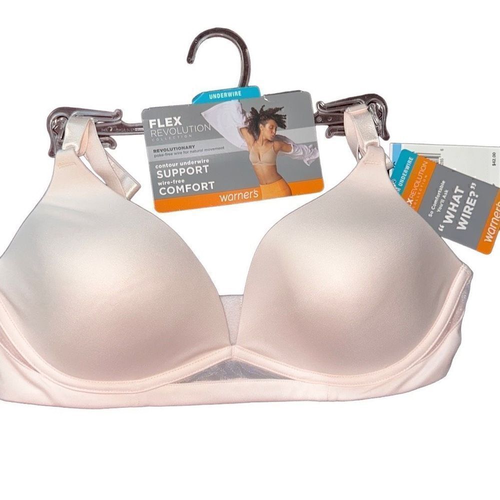 *New* Warner's Size 34C Flex Revolution Collection Underwire Contour Bra